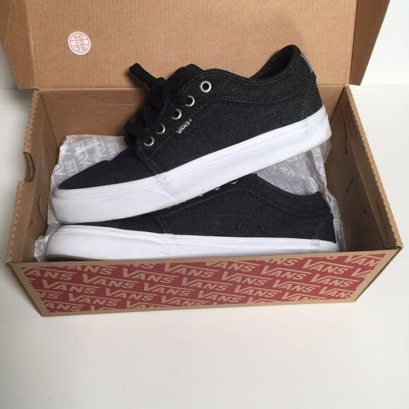 Vans Chukka Low Denim Black Sneakers 6.5 - Picture 7 of 7